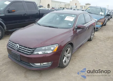 2012 Volkswagen Passat 2.0L Tdi Sel Premium from USA, damaged, VIN 1VWCN7A32CC044288